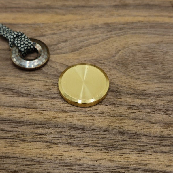 Custom Engraving <br>The Everyday Coin 123 <br> Brass