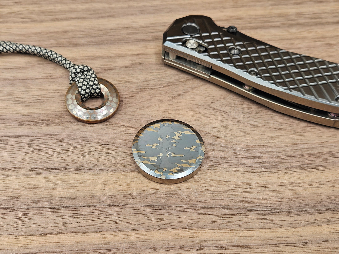 CLR The Everyday Coin 123<br>Titanium Memorial Day Camo