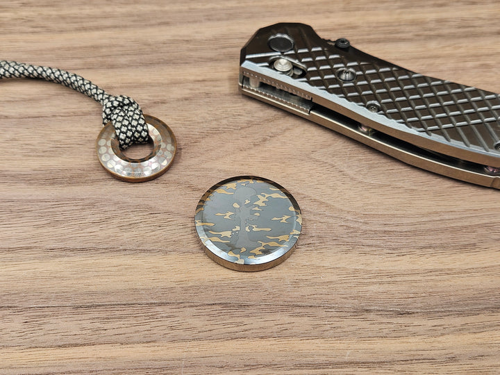 CLR The Everyday Coin 123<br>Titanium Memorial Day Camo