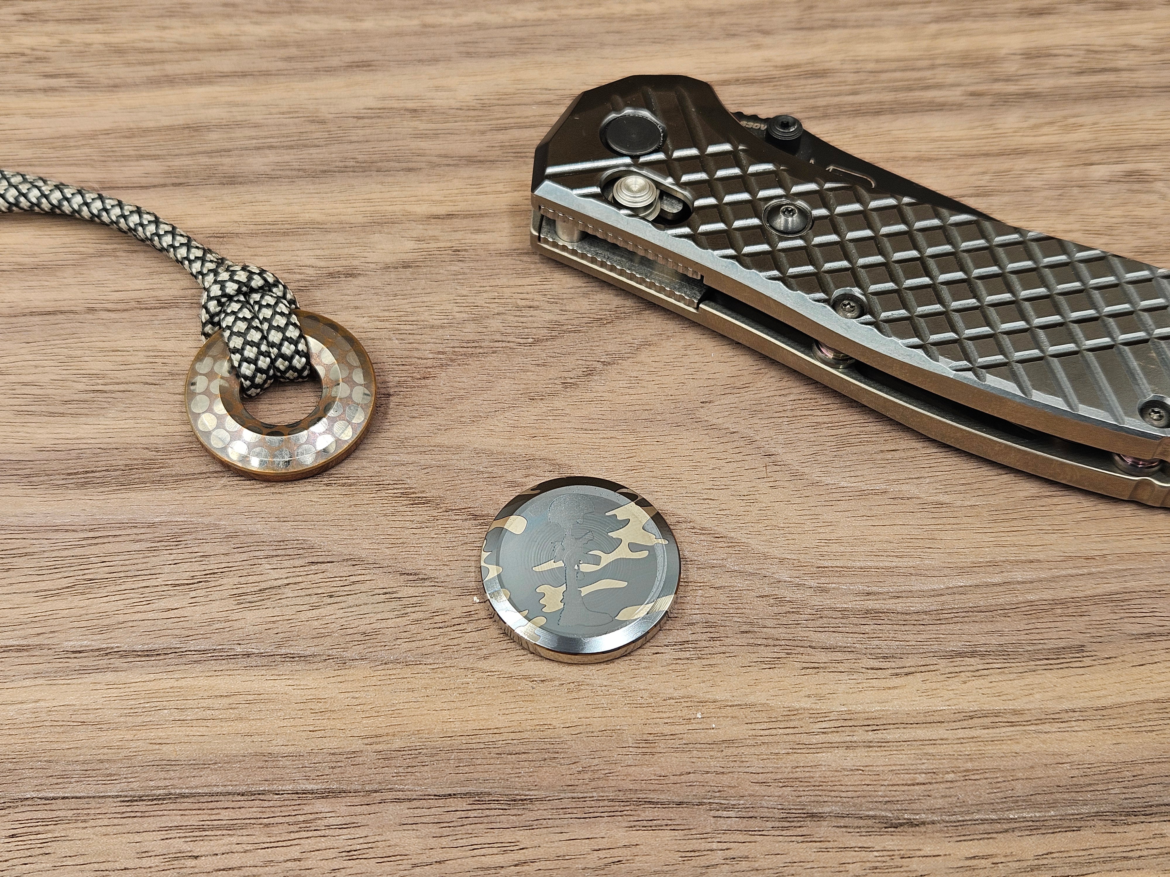 CLR The Everyday Coin 100<br>Titanium Memorial Day Camo