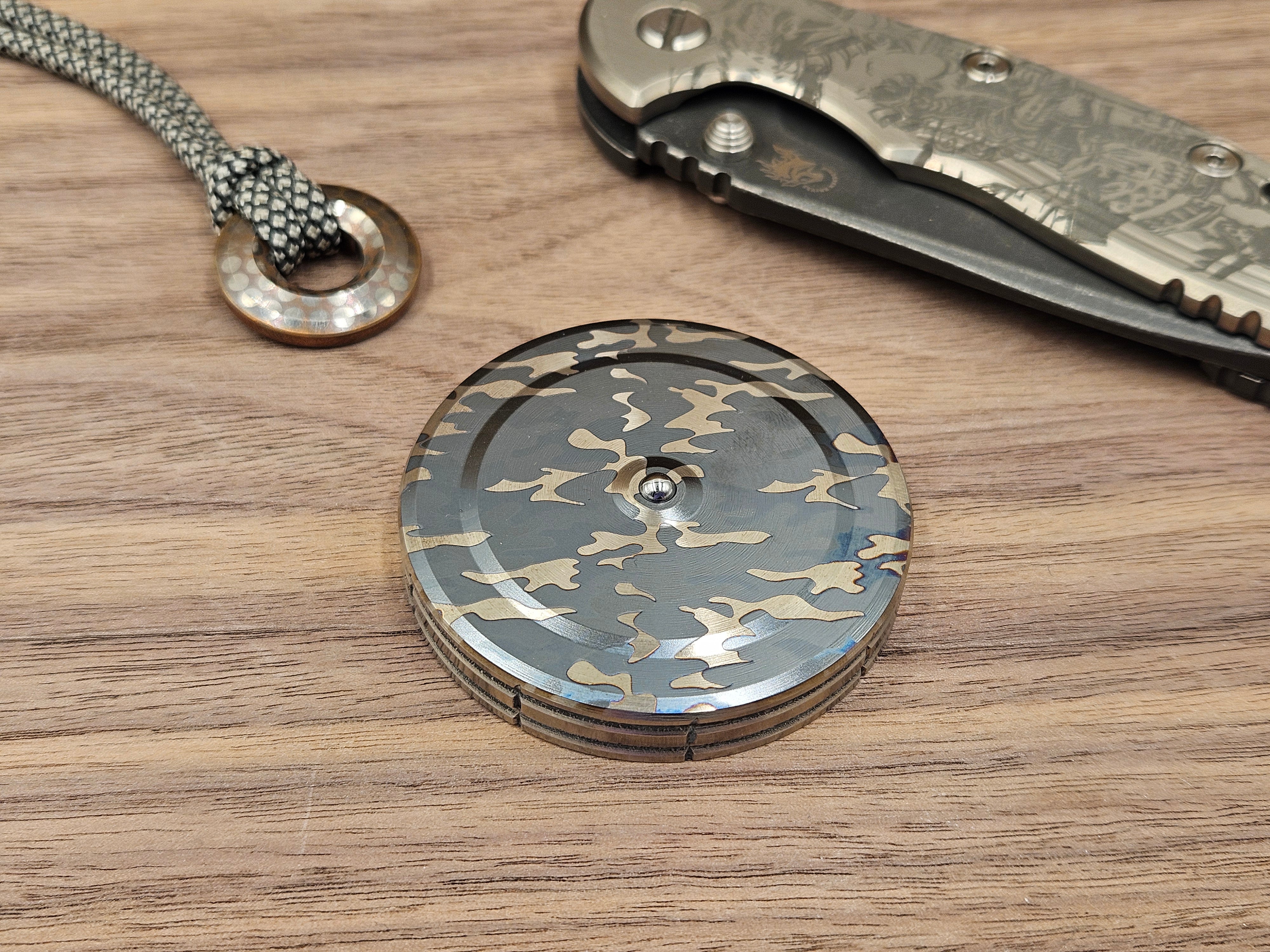 CLR Everyday Spin Coins 215<br>Titanium Camo Memorial Day