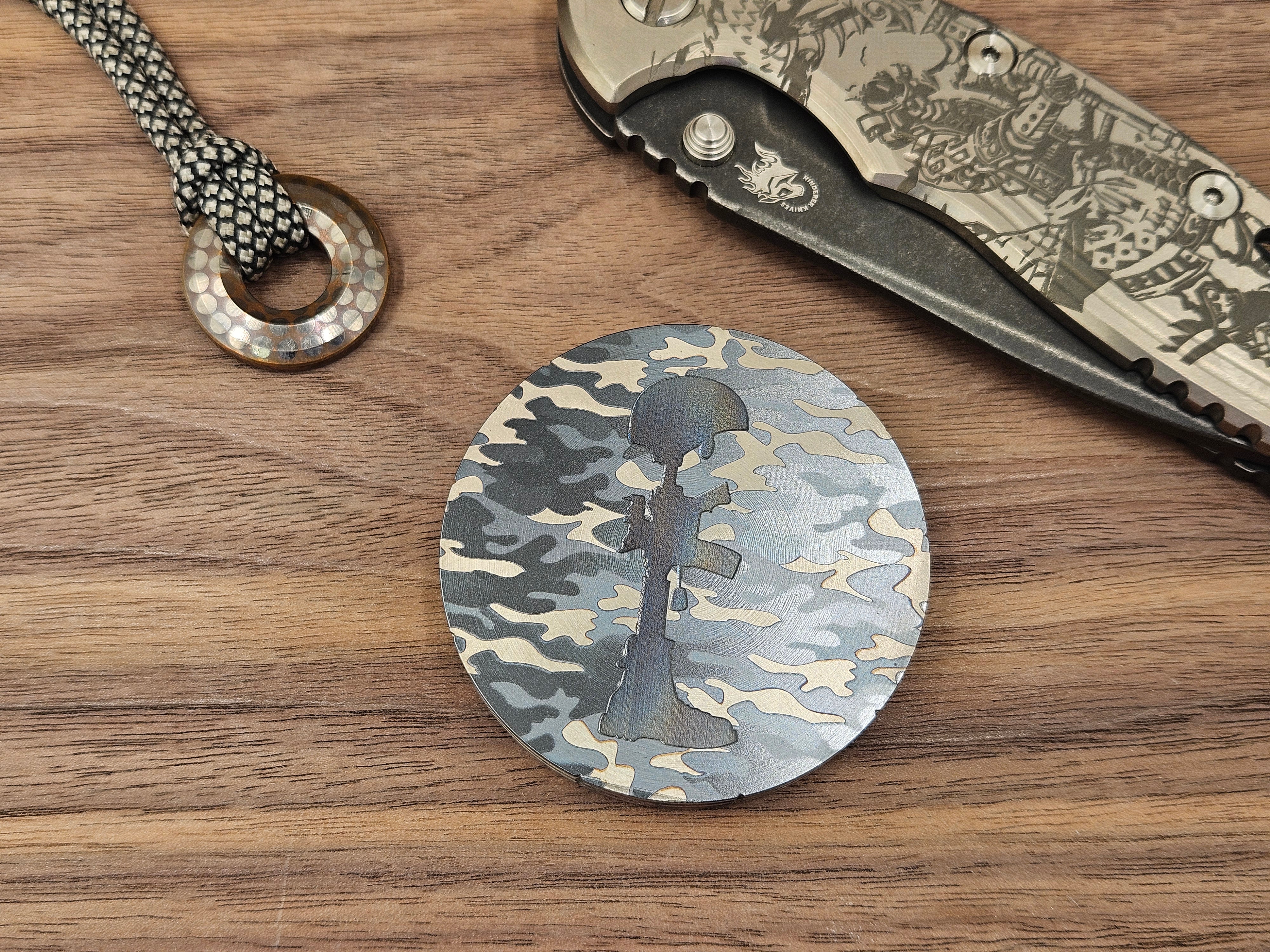 CLR Everyday Spin Coins 215<br>Titanium Camo Memorial Day