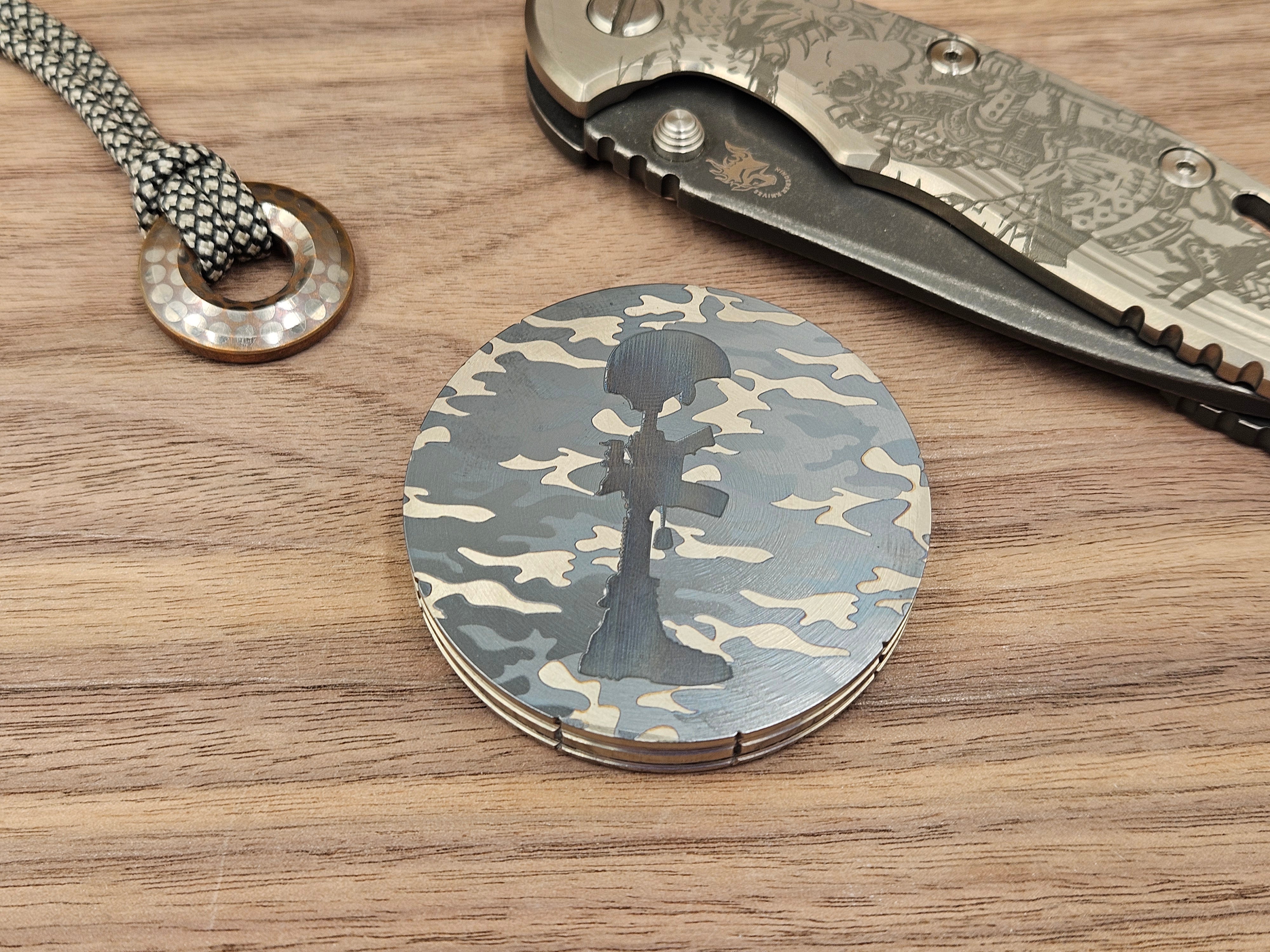 CLR Everyday Spin Coins 215<br>Titanium Camo Memorial Day