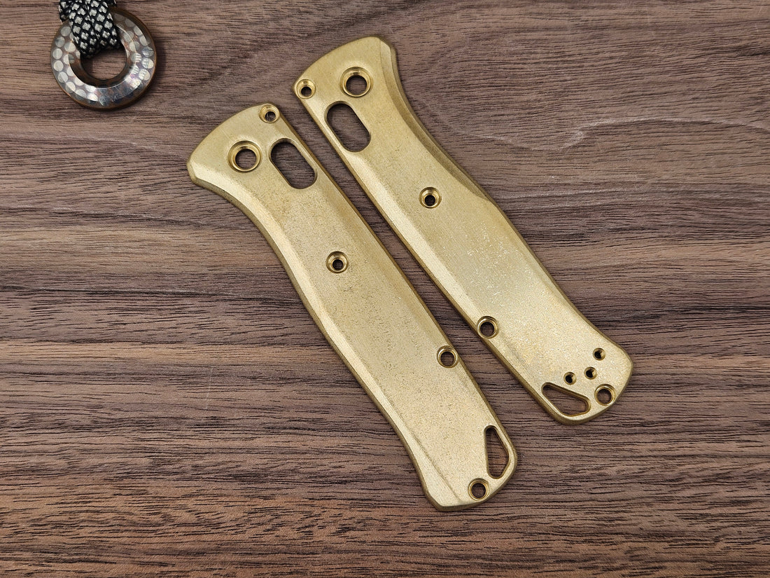 CLR Benchmade Bugout 535<br>Brass Standard Stone Washed