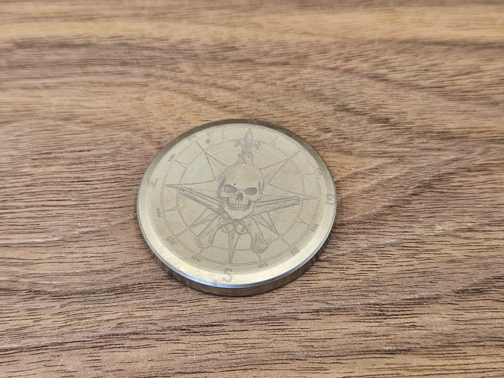 CLR Everyday Coin 148<br>Titanium Pirate Stone Washed