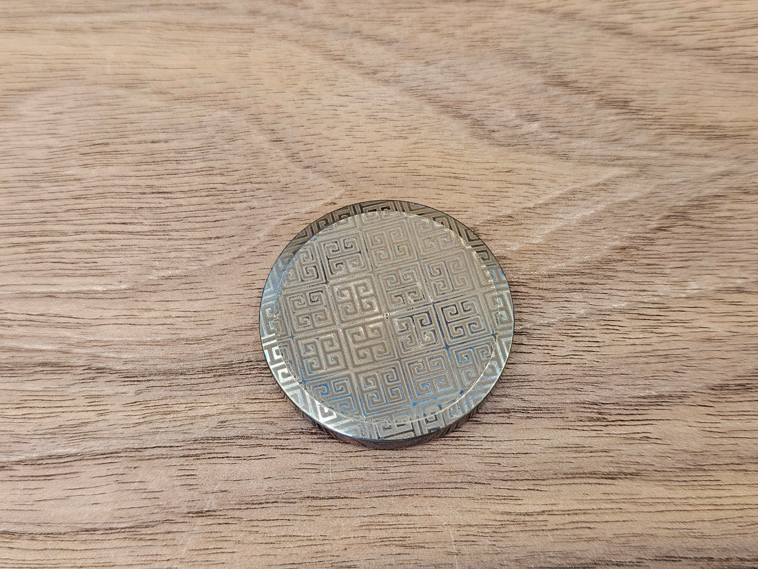 CLR Everyday Coin 123<br>Stainless Steel<br>Owl Flamed