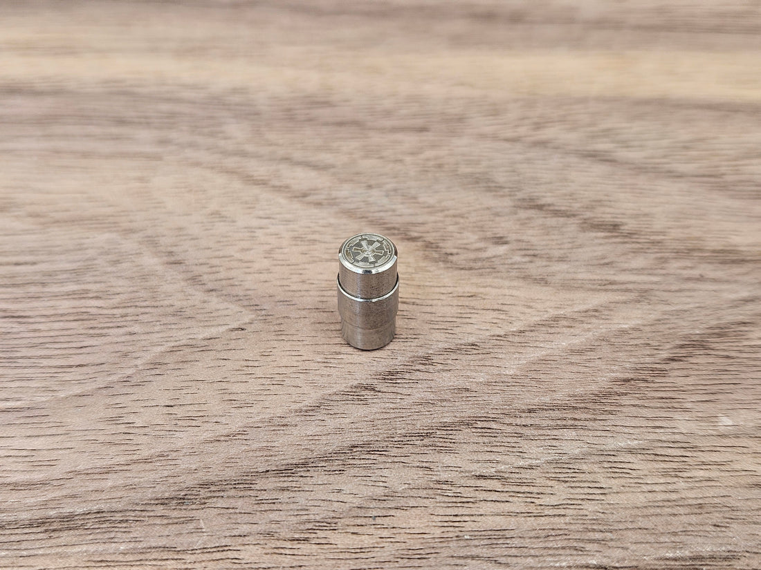 CLR Titanium Lanyard Hole Plug<br>Spyderco Smock Empire