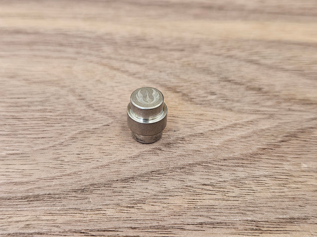 CLR Titanium Lanyard Hole Plug<br>Spyderco Manix 2 Jedi