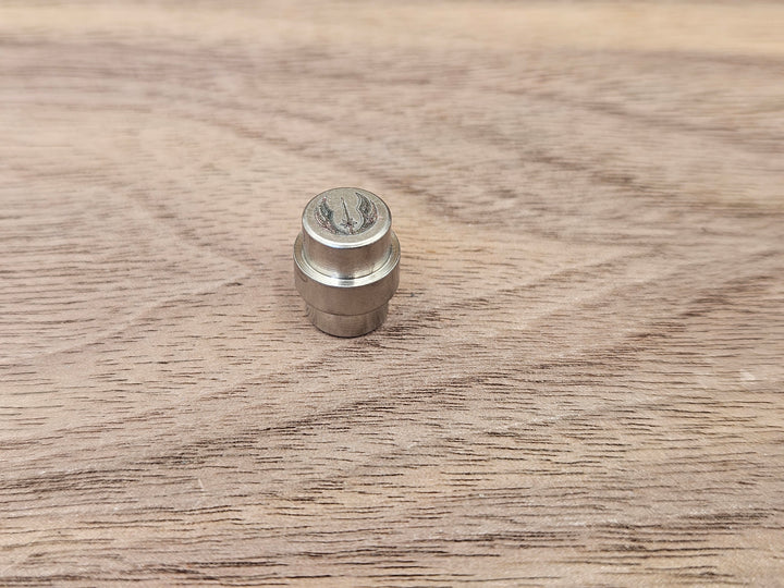 CLR Titanium Lanyard Hole Plug<br>Spyderco PM2 & PM3 Jedi