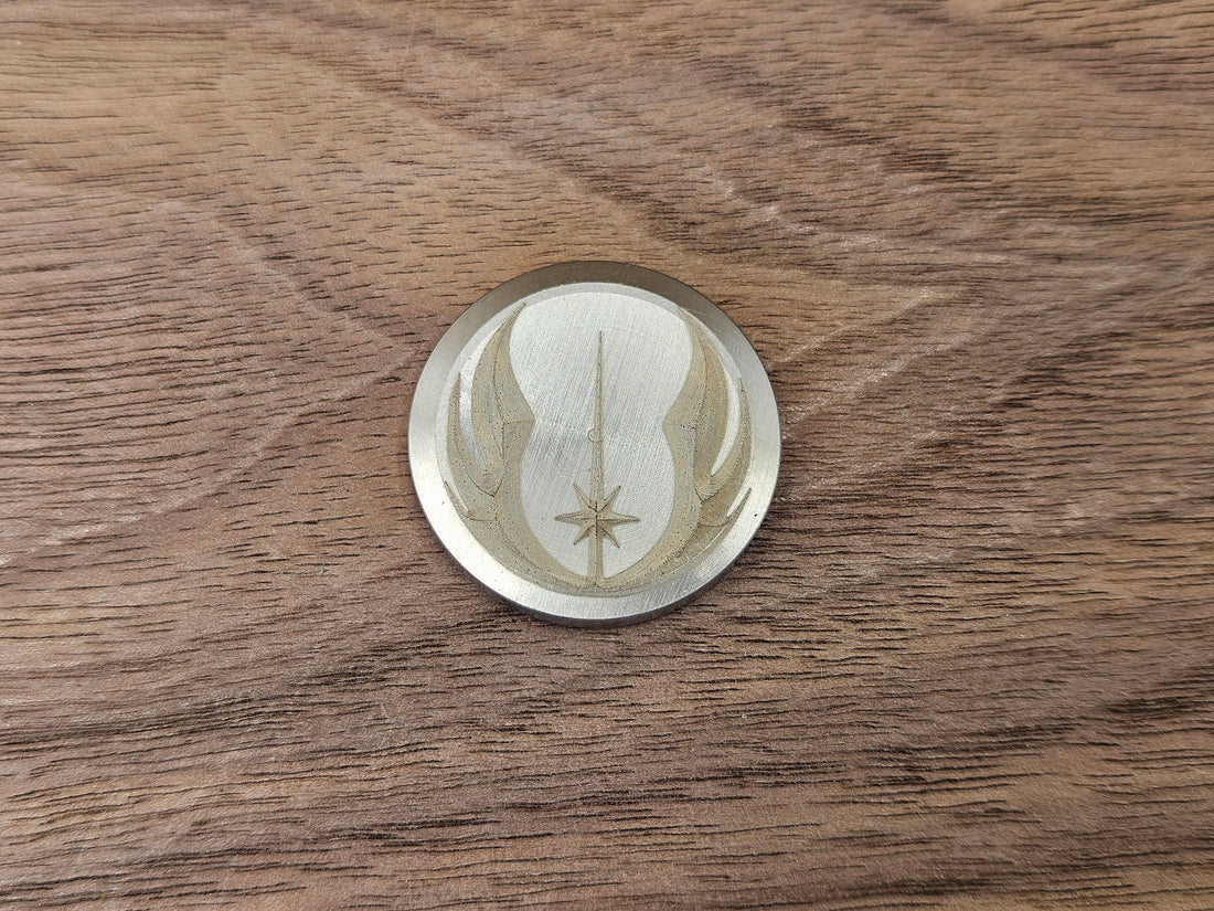 CLR Everyday Coin 100<br>Titanium Jedi