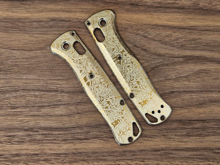 CLR Benchmade Bugout 535<br>Titanium Standard<br>Alien Gold ano