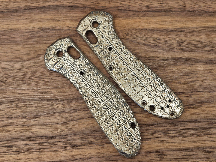 CLR Benchmade Griptilian 550<br>Titanium Standard Ripple