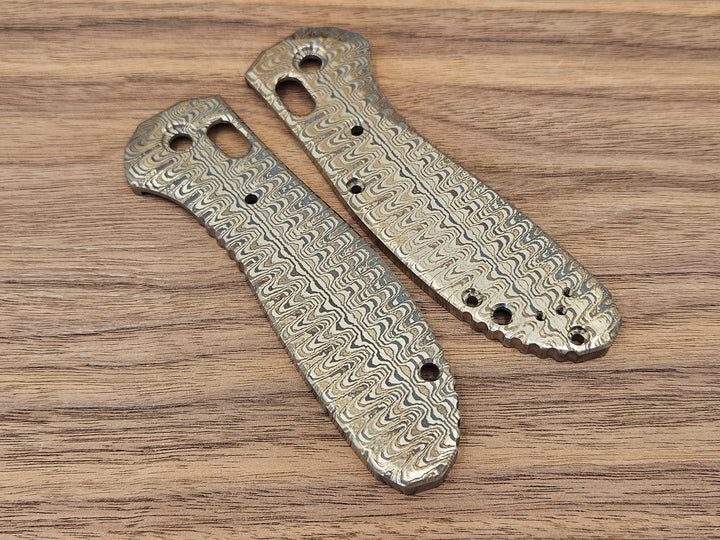 CLR Benchmade Griptilian 550<br>Titanium Standard Ripple