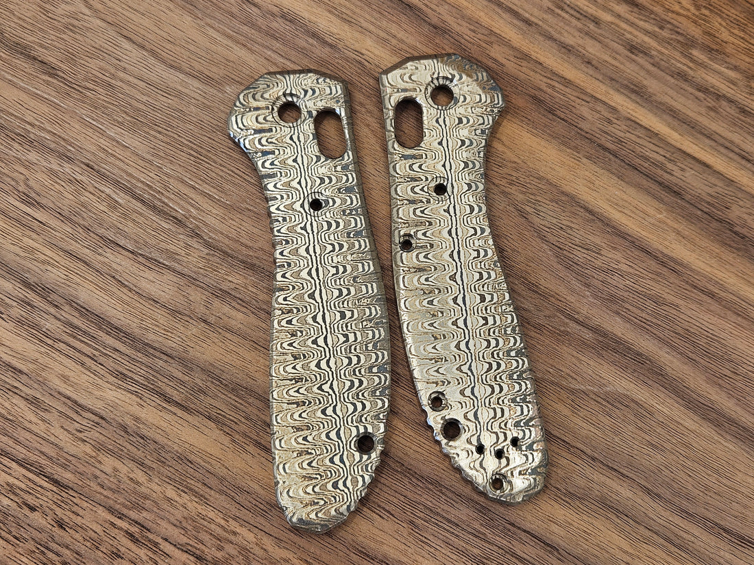 CLR Benchmade Griptilian 550<br>Titanium Standard Ripple