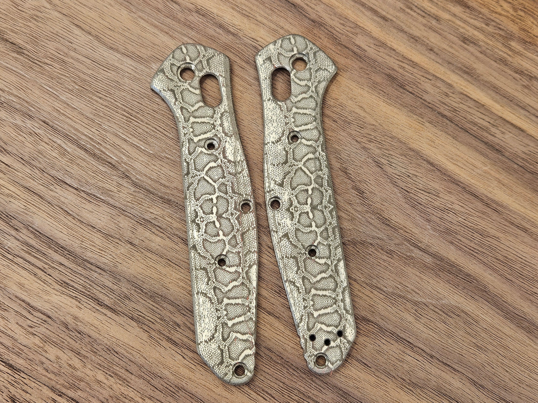 CLR Benchmade 940 Osborne<br>Titanium Standard Reptilian