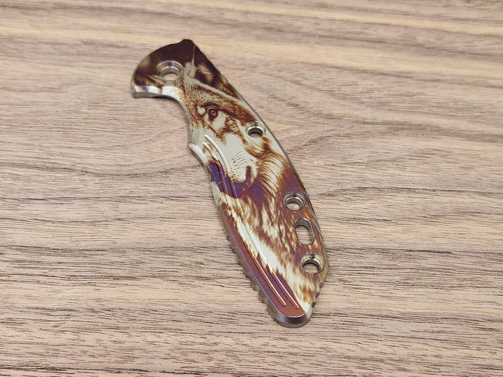 CLR<br>Hinderer XM 18 3.5 Titanium Standard Wolf Heat ano