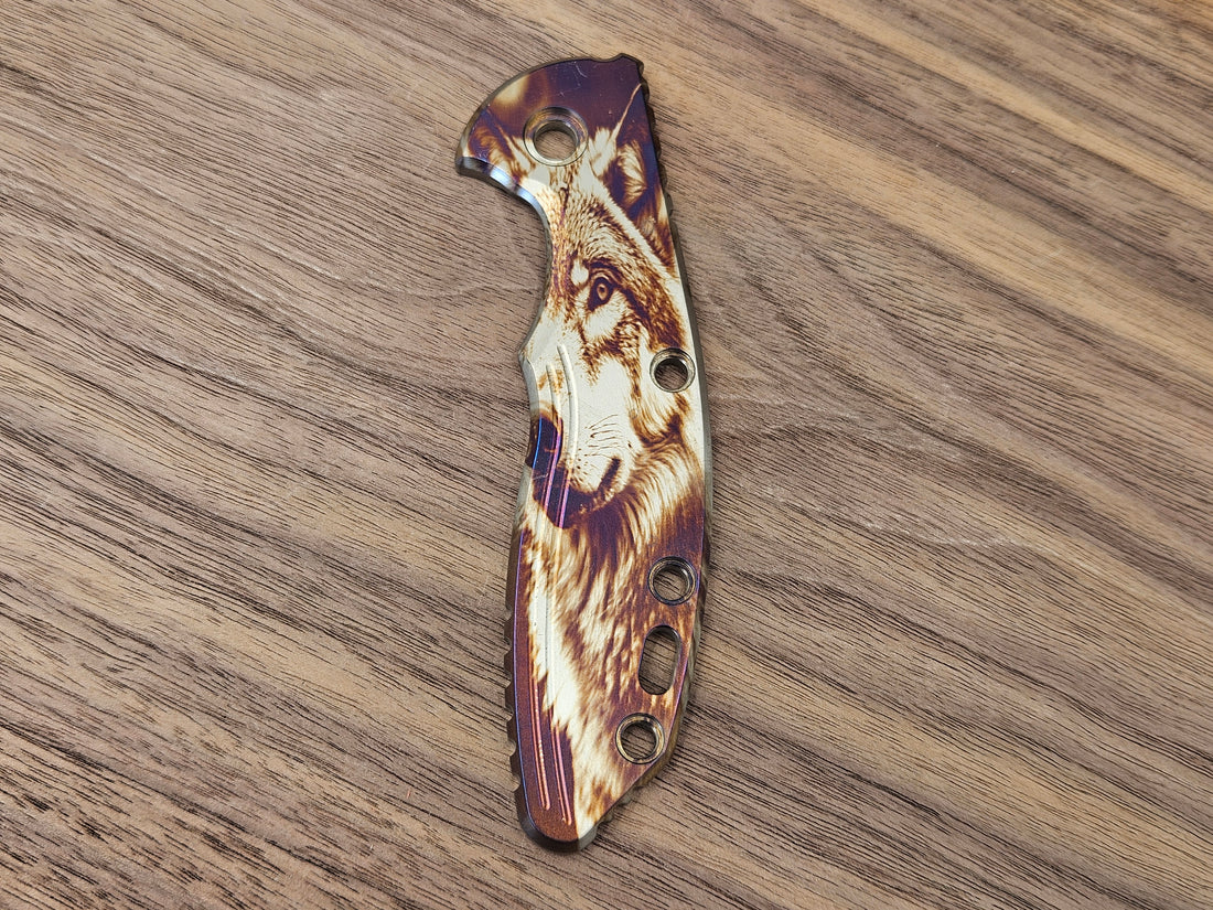 CLR<br>Hinderer XM 18 3.5 Titanium Standard Wolf Heat ano