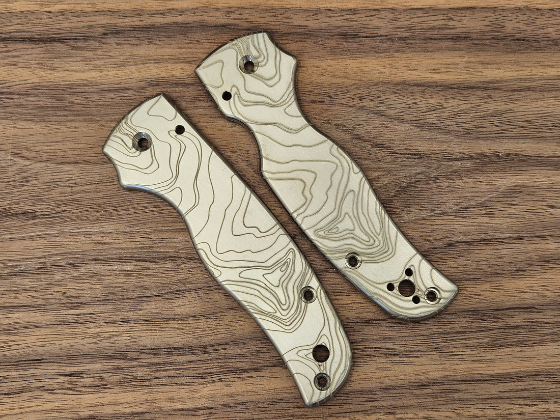 CLR Spyderco Shaman<br>Titanium Standard Topo
