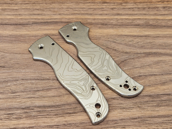 CLR Spyderco Shaman<br>Titanium Standard Topo