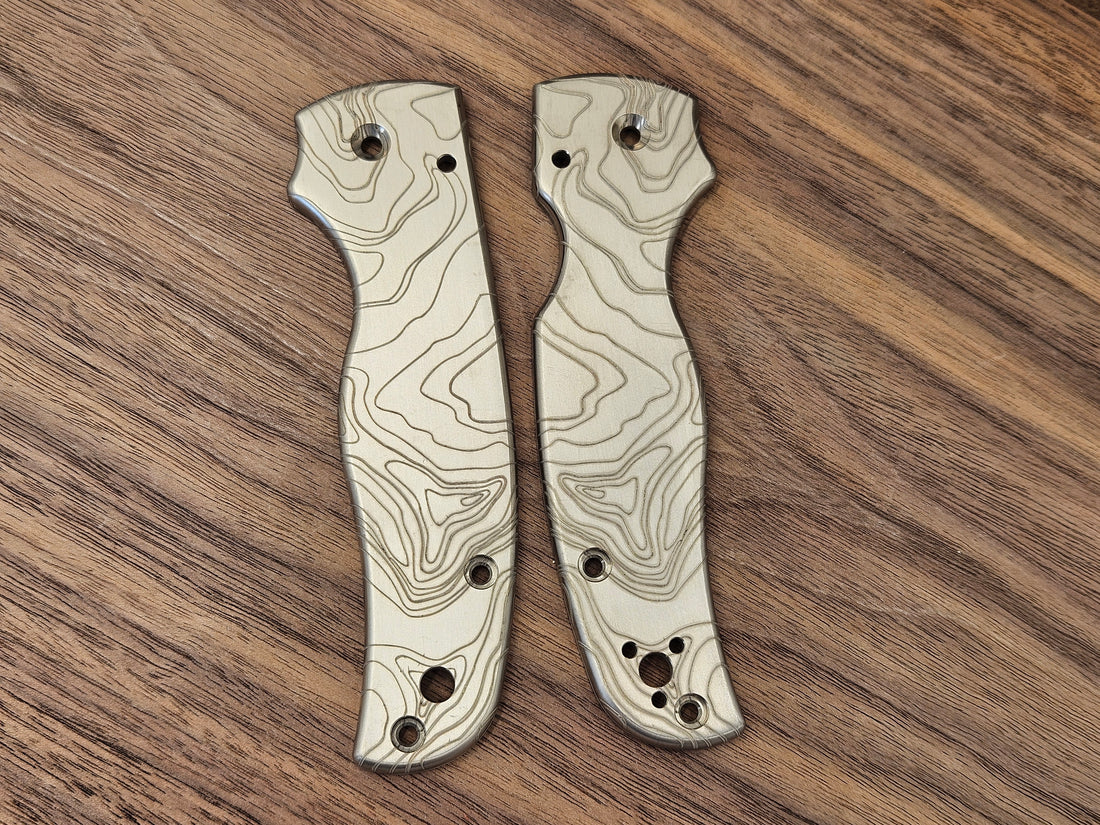 CLR Spyderco Shaman<br>Titanium Standard Topo