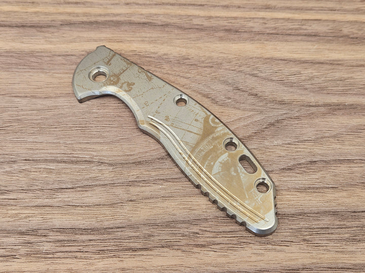 CLR<br>Hinderer XM 18 3.5 Titanium Standard Pirate Heat ano