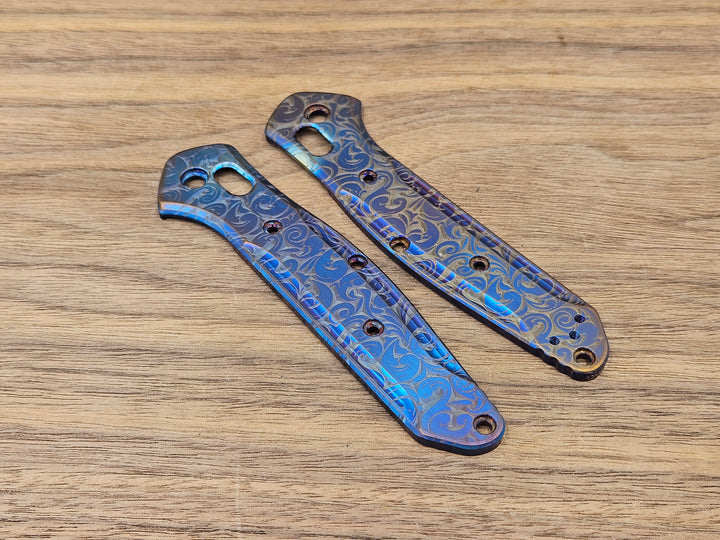 CLR Benchmade 940 Osborne<br>Titanium Standard Victoria Flamed