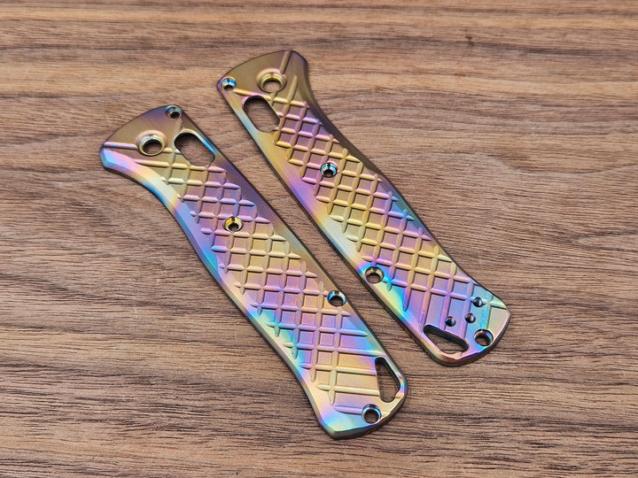 CLR Benchmade Bugout 535<br>Titanium Frag Oil Slick