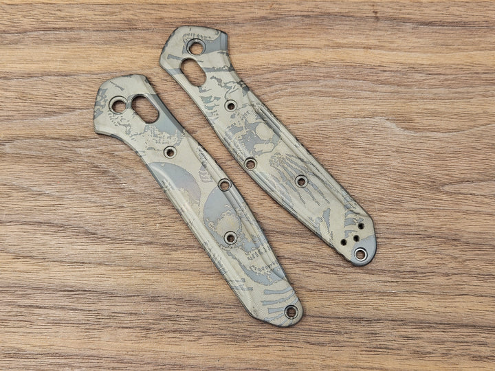 CLR Benchmade 940 Osborne<br>Zirconium Standard Skull Black