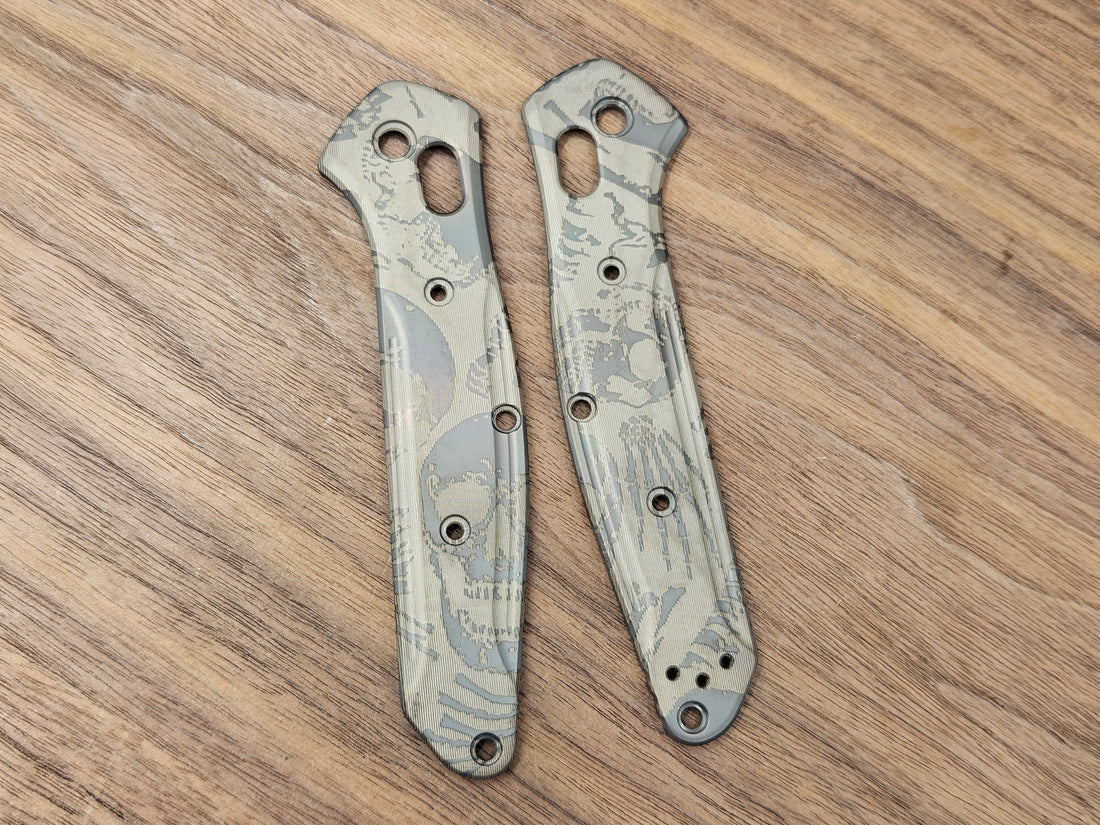 CLR Benchmade 940 Osborne<br>Zirconium Standard Skull Black