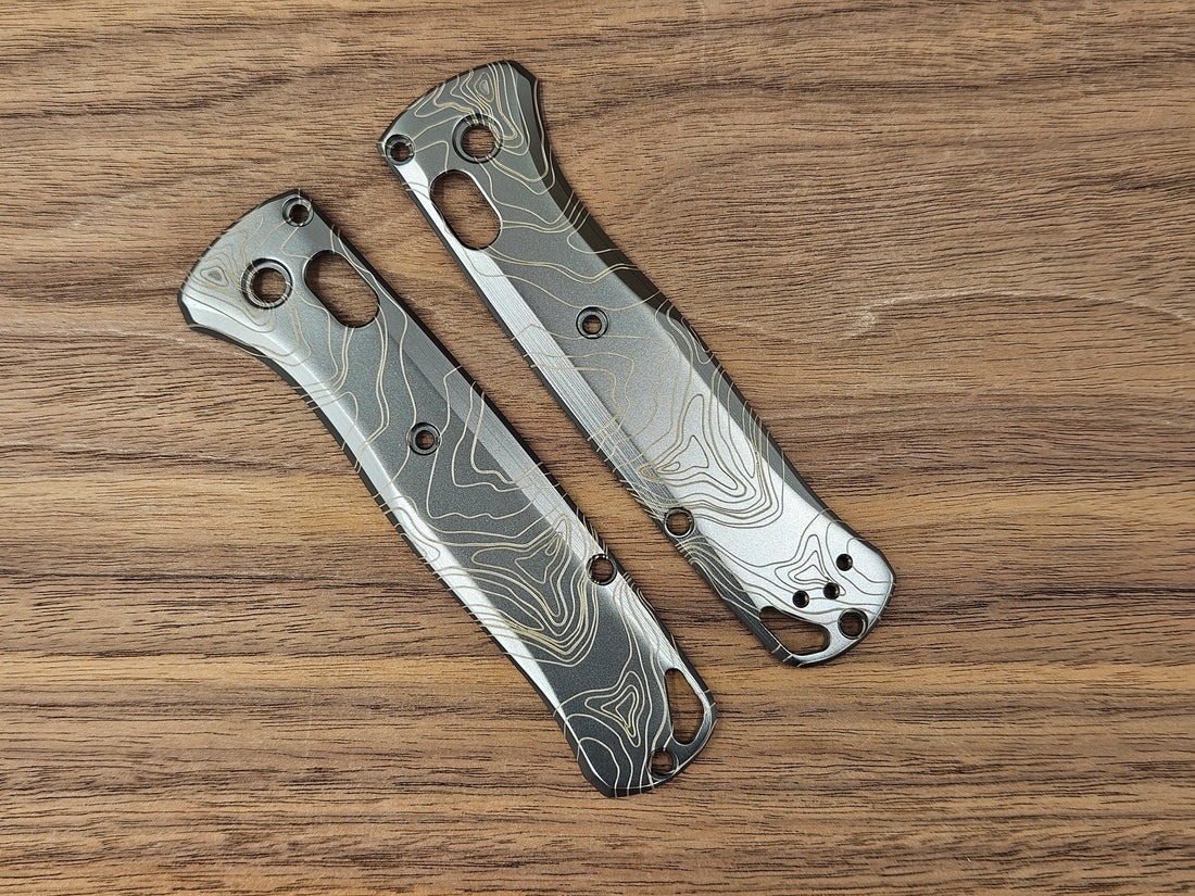 CLR Benchmade Bugout 535<br>Titanium Standard<br>Topo Black