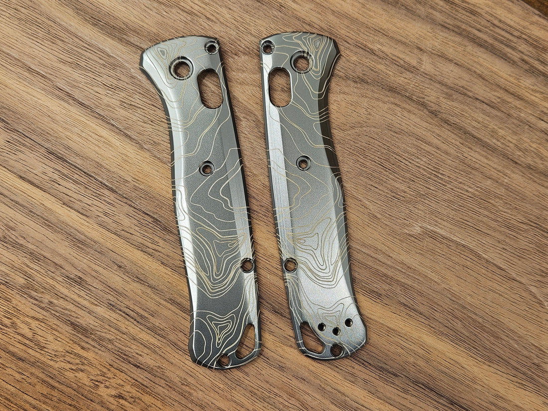 CLR Benchmade Bugout 535<br>Titanium Standard<br>Topo Black