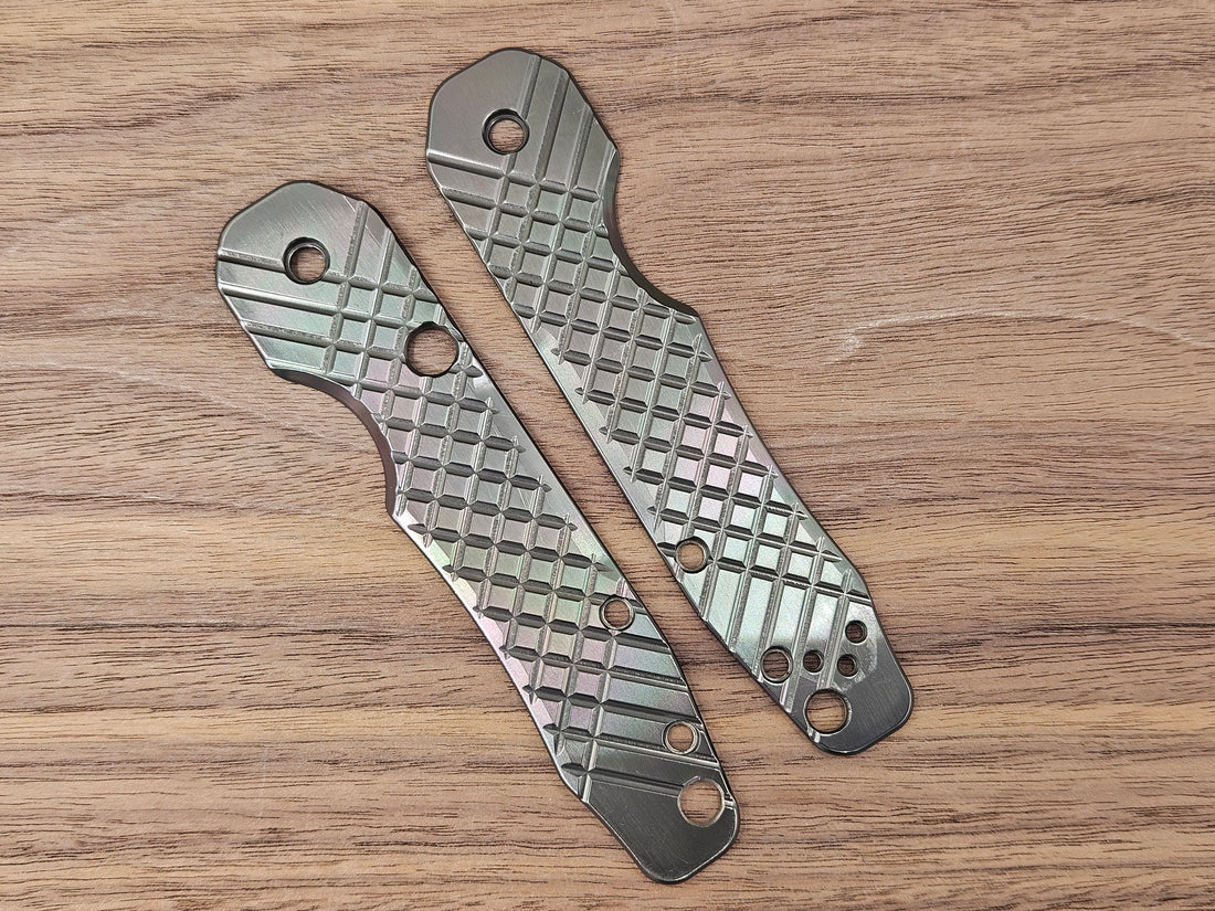 CLR Spyderco Smock<br>Zirconium Frag<br>Oil Slick