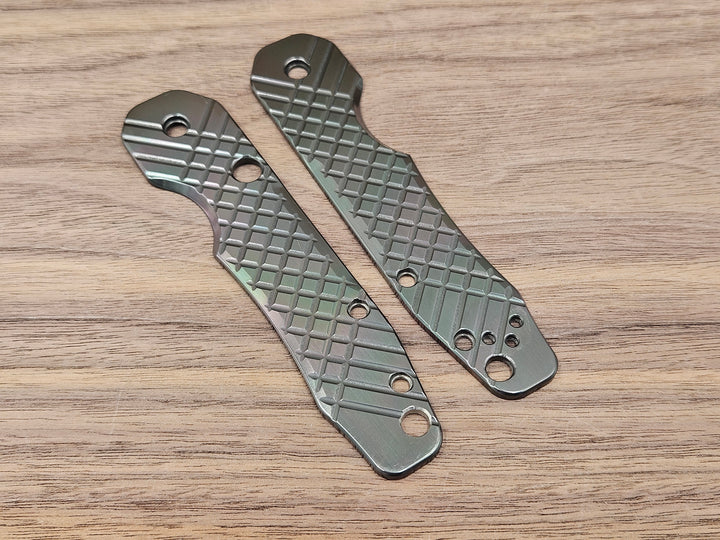 CLR Spyderco Smock<br>Zirconium Frag<br>Oil Slick