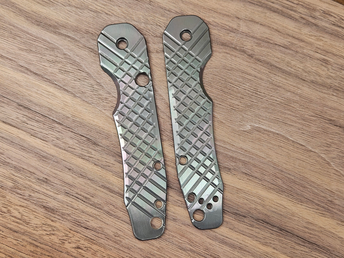 CLR Spyderco Smock<br>Zirconium Frag<br>Oil Slick