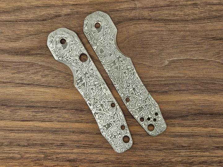 CLR Spyderco Smock<br>Aluminum Standard Alien matte