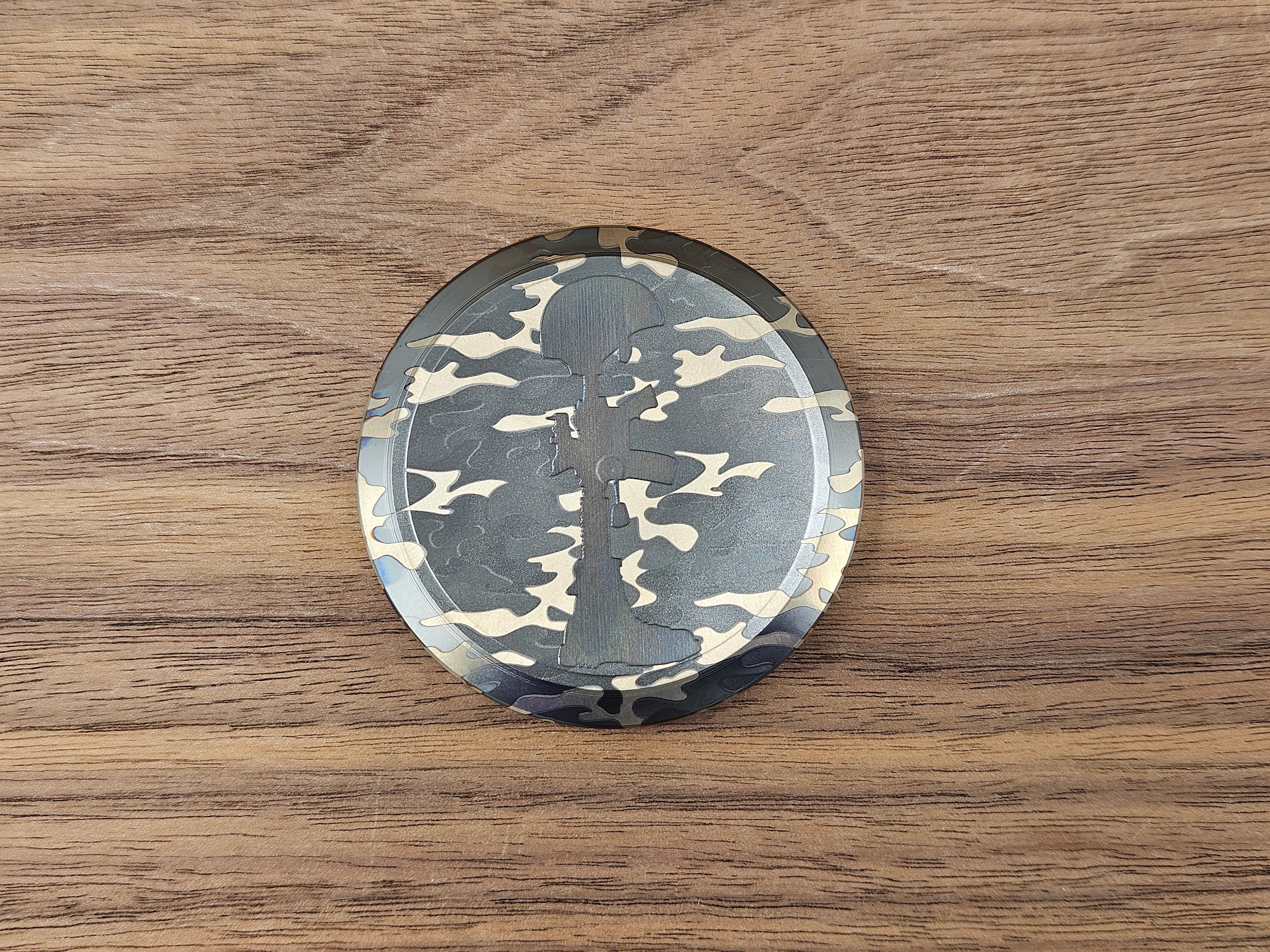 CLR Everyday Coin 215<br>Titanium Memorial Camo