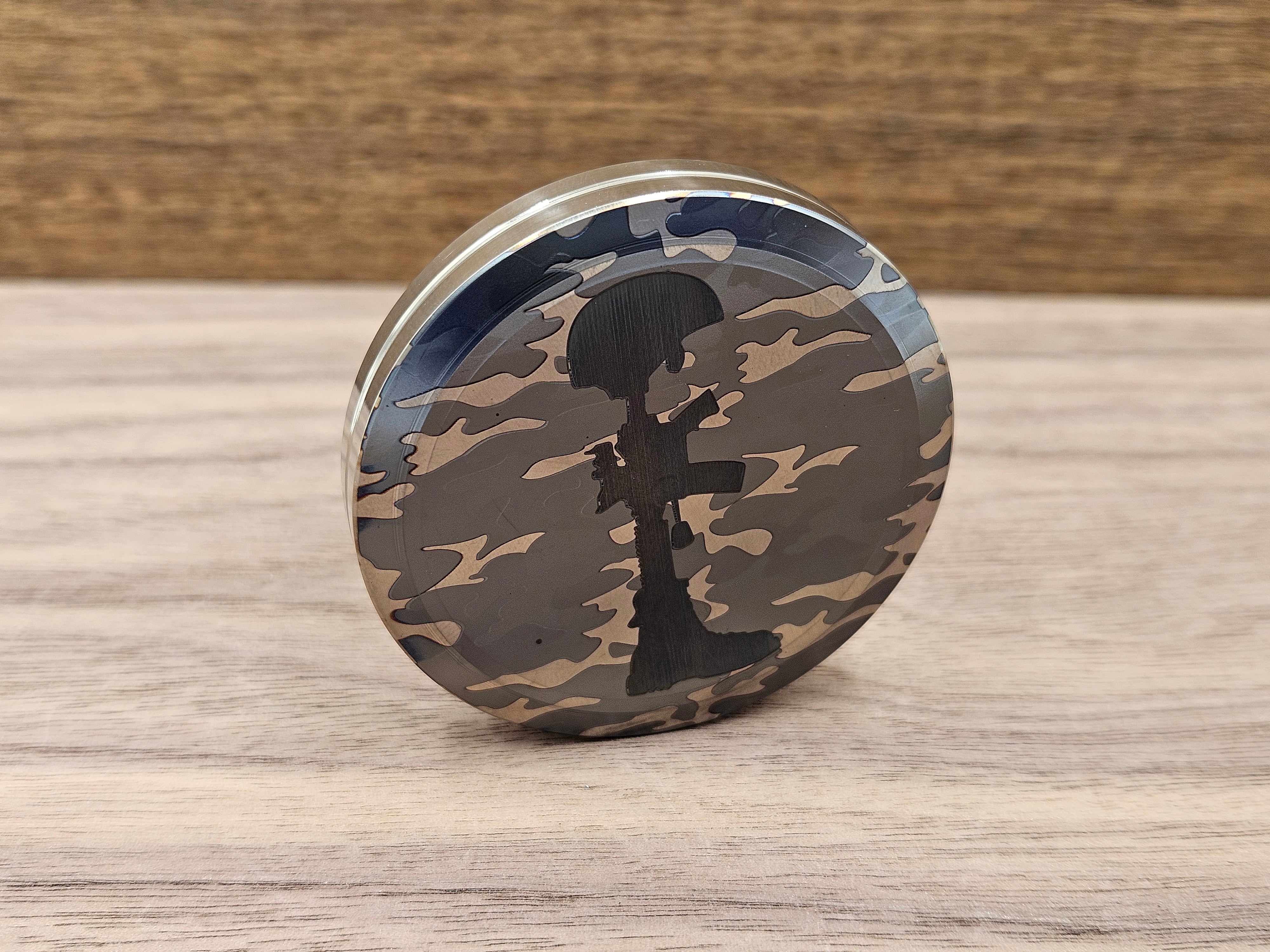 CLR Everyday Coin 215<br>Titanium Memorial Camo