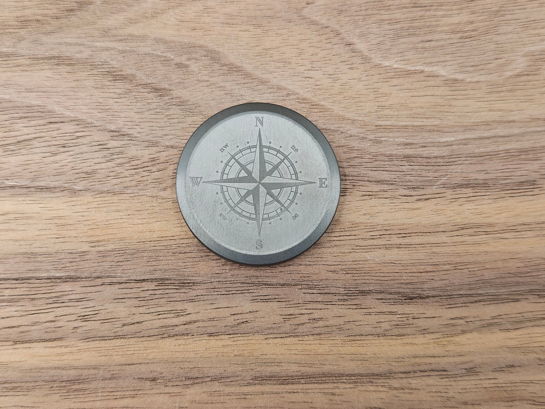 CLR Everyday Coin 123<br>Zirconium Compass