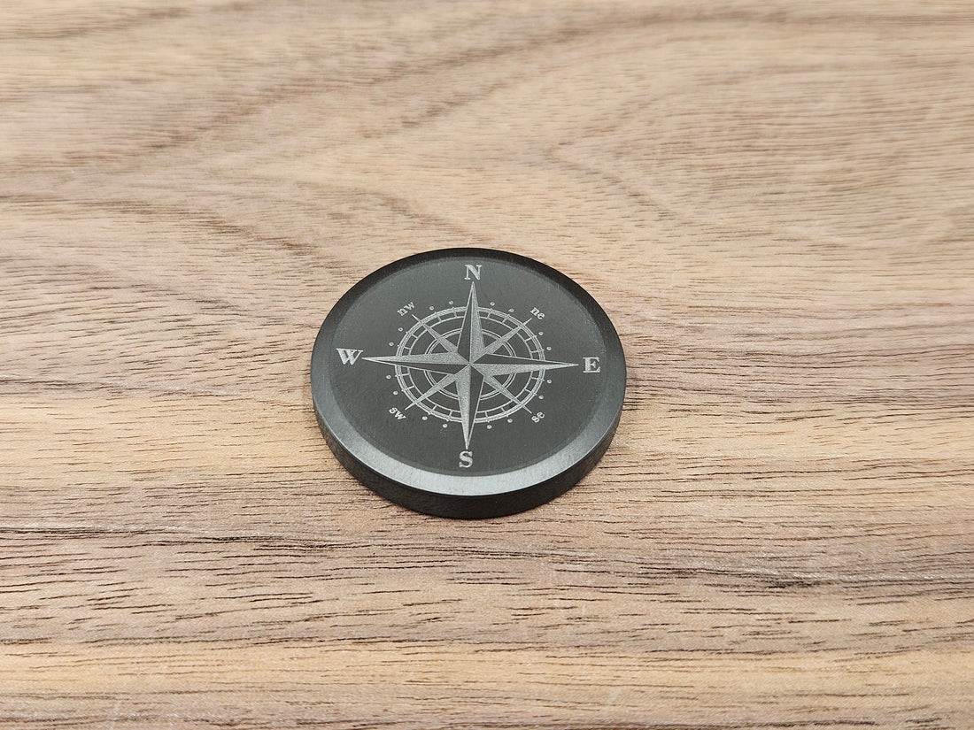 CLR Everyday Coin 123<br>Zirconium Compass