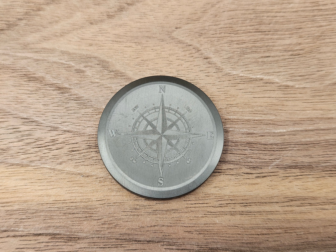 CLR Everyday Coin 123<br>Zirconium Compass