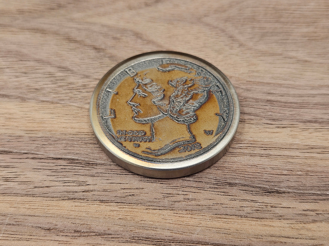 CLR Everyday Coin 148<br>Titanium Liberty