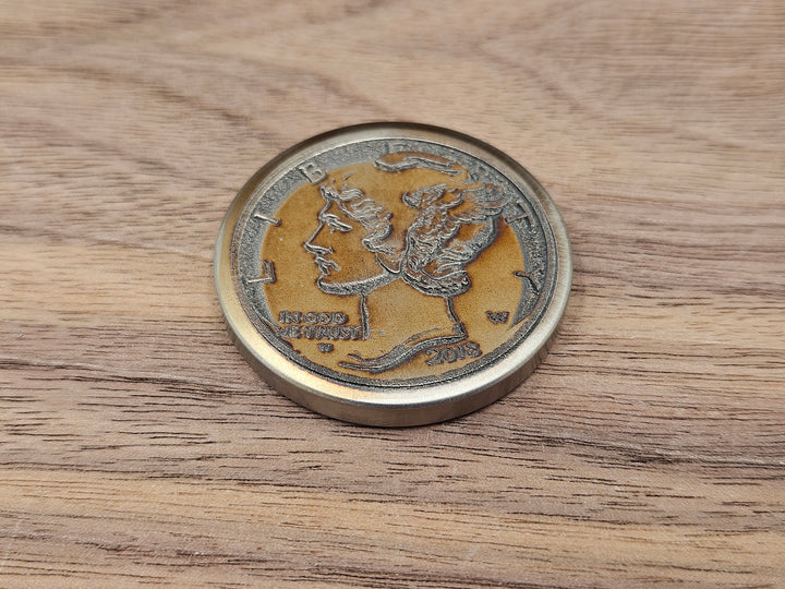 CLR Everyday Coin 148<br>Titanium Liberty