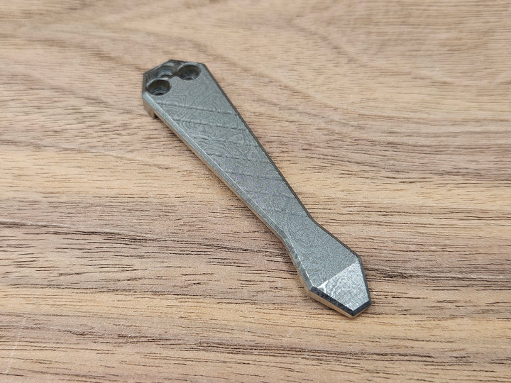 CLR Clip Spyderco Models<br>Titanium Frag - Diamond Tip Alien Black
