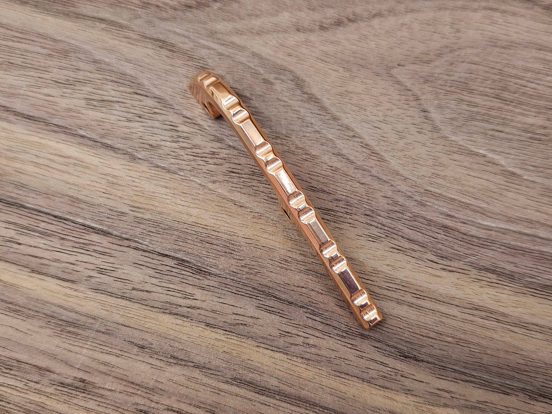 CLR Spyderco Shaman<br>Copper Backspacer Polished