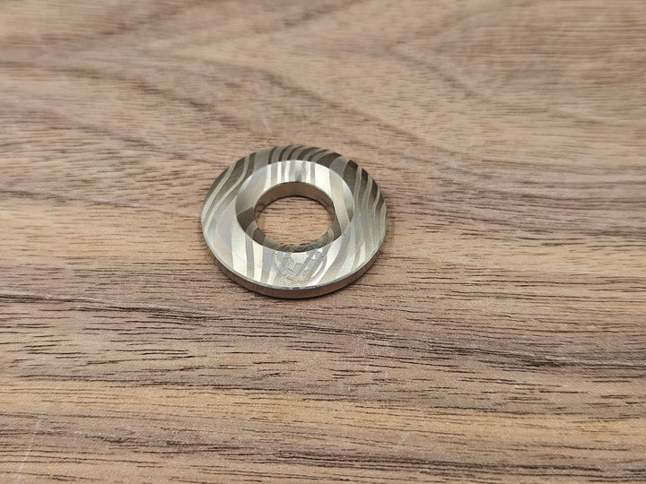 CLR Lanyard Bead 1 inch<br>Titanium Beskar Mandalorian