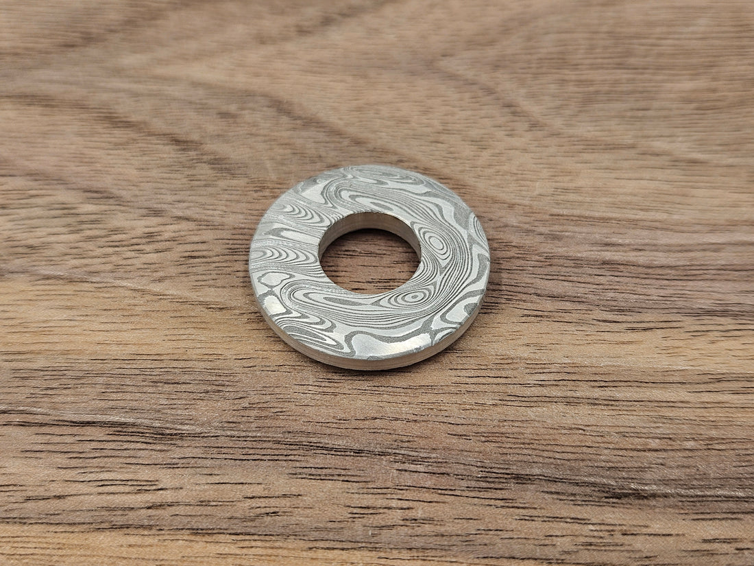 CLR Lanyard Bead 1 inch<br>Aluminum Dama Fish