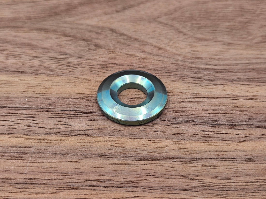 CLR Lanyard Bead 1 inch<br>Titanium Teal Magenta