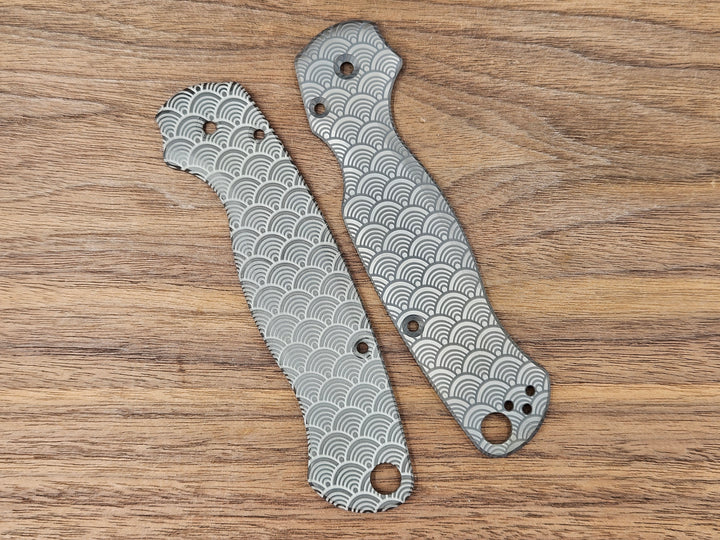 CLR Spyderco Paramilitary 2<br>Zirconium Standard Seigaiha