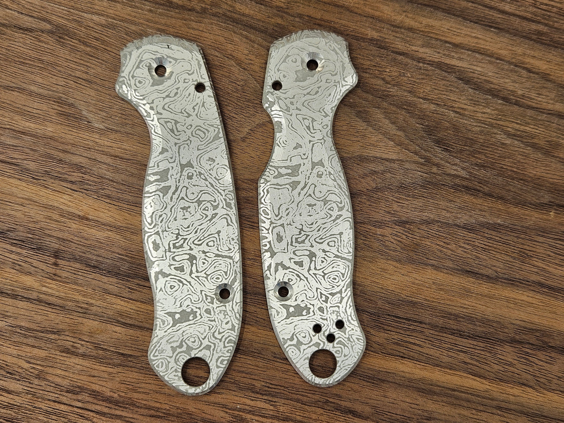 CLR Spyderco Paramilitary 3<br>Aluminum Standard Alien