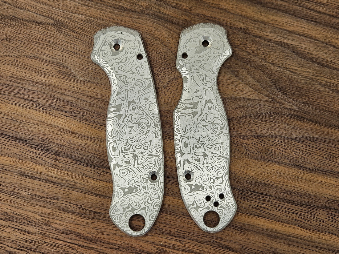 CLR Spyderco Paramilitary 3<br>Aluminum Standard Alien